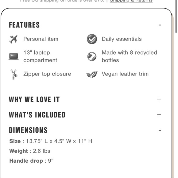 Dagne Dover Signature Tote Graphite Classic - Picture 10 of 10